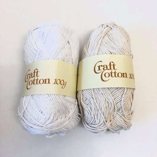 Craft Cotton Yarn Double Knit Dishcloth Cotton Natural Unbleached White Knitting Crochet Cotton DK