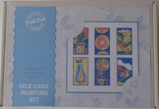 silk card painting kit box front with images