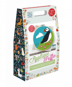 applique puffin sewing kit crafty kit company