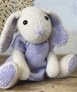 Chloe rabbit knitting kit