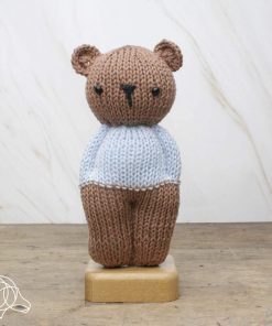 Abe Bear premium knitting kit