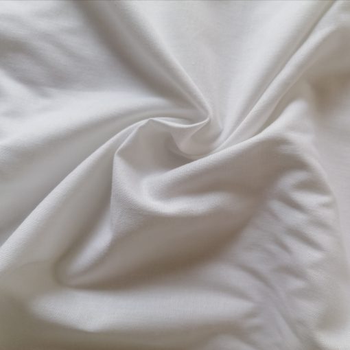 Bright white 100% cotton oxford fabric