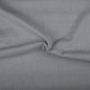 pain grey linen cotton blend dressmaking fabric