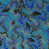 peacock palazzo guilded gold metallic fabric timeless treasures