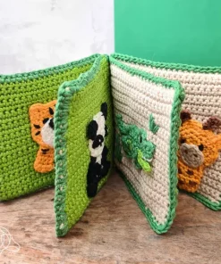 Soft Book Jungle premium crochet kit by Hardicraft