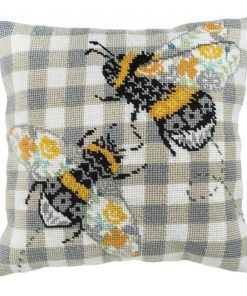 completed bees cushion