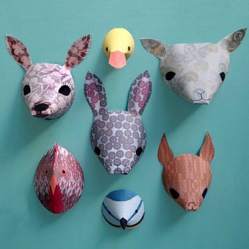paper craft animal decoration kit - Spring