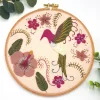 Applique and embroidery craft kit - Humming Bird