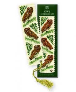 Owls Cross Stitch bookmark Kit