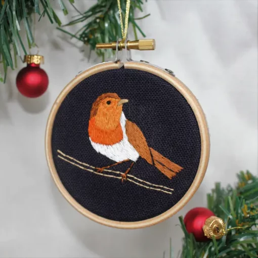Robin Bauble Embroidery Kit