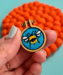 Bee Charm Embroidery kit