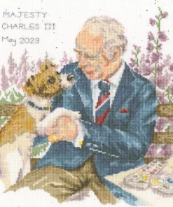 King Charles Embroidery Kit