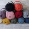 selection of colours avialable in Croftland aran