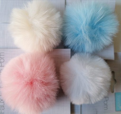 6cm Faux Fur Pom Pom
