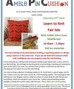 Introduction to Fair Isle Knitting