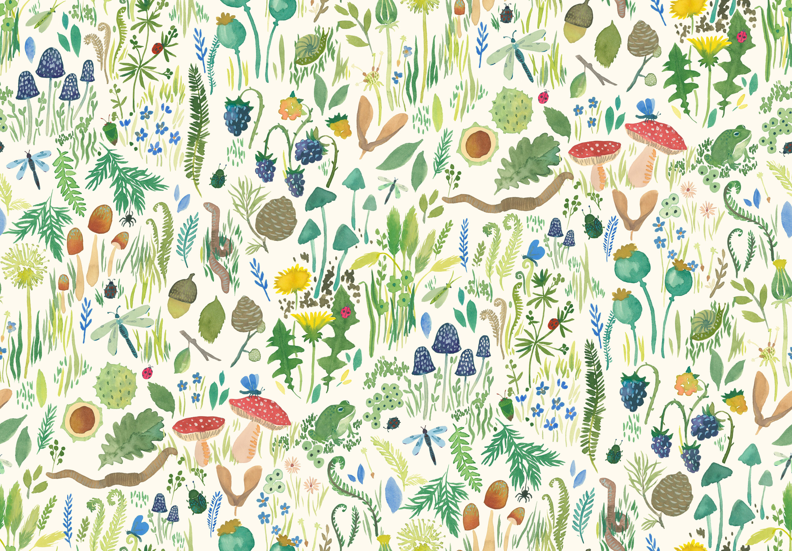 Garden Explorer – Spring Fabric – Amble Pin Cushion