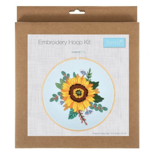 Sunflower Embroidery Kit