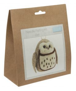 Owl Needle Felting Kit