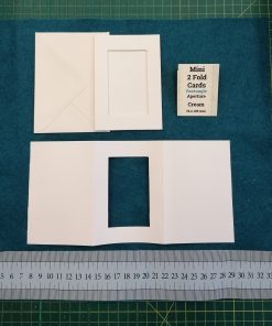 A7 Blank card rectangle aperture