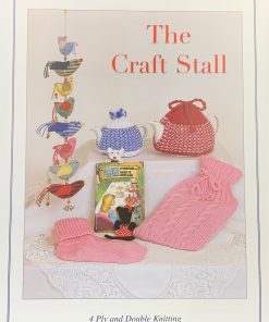 knitting pattern for hot water bottle cover, bed socks, and little toys