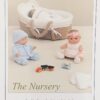 front of knitting pattern for dolls clothes and a moses basket
