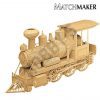 create a western loco from matchsticks using everything included in the kit