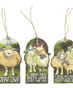 Happy Sheep Craft Tags