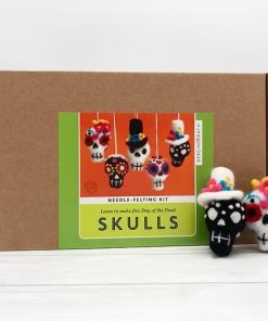 Skulls Needle Felting Kit