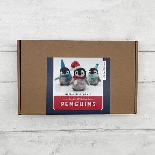 Baby Penguins Needle Felting Kit
