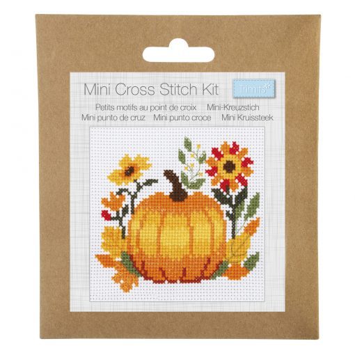 Pumpkin Cross Stitch Kit