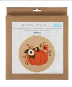 Pumpkin Embroidery Kit