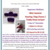 poster for mini sweater knitting workshop