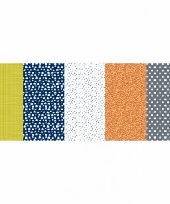 Ocean Life Stripe Cotton Fabric