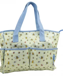 Bees Large Oilskin Bag