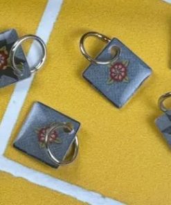 Alternative view of Indigo Dreams Stitch Markers