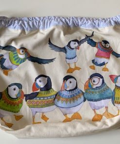 Original Puffins Drawstring Bag