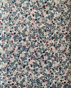 Blue and White Mini Floral