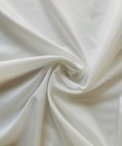 bright white polyester lining fabric for dressmaking