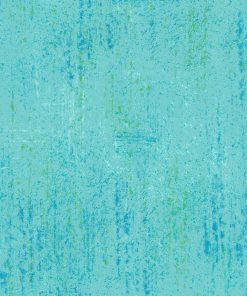 a turquoise fabric with a marbled effect of some ares being more green and some more blue