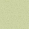 delicate sprigs with seeds or buds on a mid green ground cotton fabric