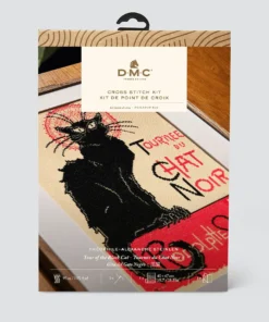 package for Le Chat Noir advanced cross stitch kit by DMC