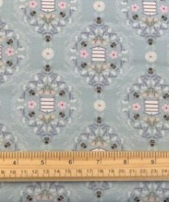Alternative view of Bee Hives on Soft Blue