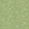 sample of camellias charm green fabric