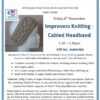 poster for cable headband workshop