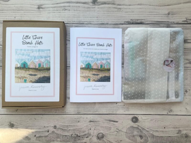 beach huts kit gift packaging