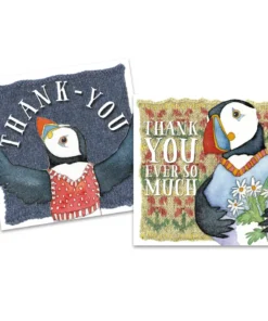 showing the front of the two card designs