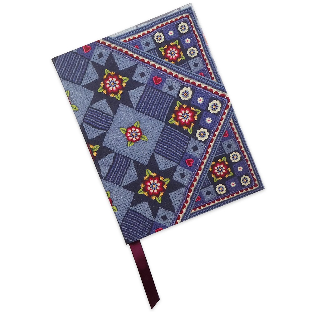 showing outer cover of notebook
