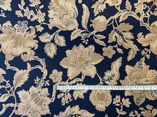 sample of fabric with tape measure for scale